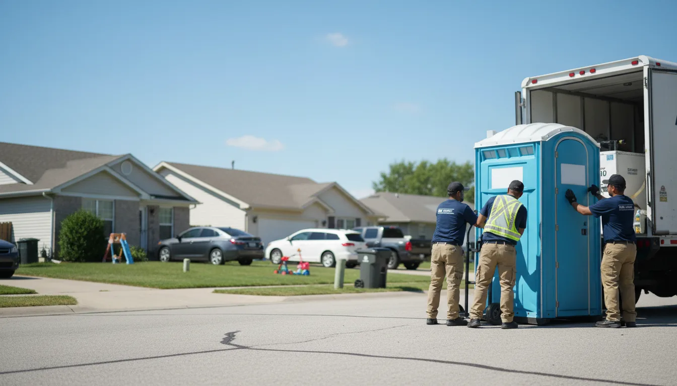 Standard Porta Potty Rentals in Fairfax, IA near me